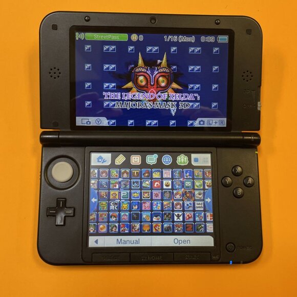 Blue Nintendo 3DS XL + 128GB Full Included - Lots of Games (2000+) GBA NDS 2DS - Picture 1 of 4